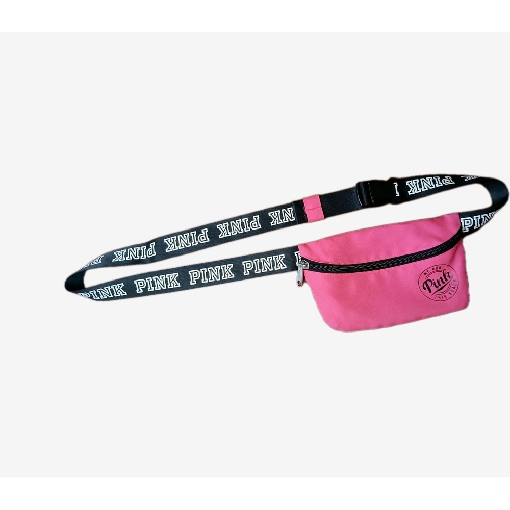 Victoria's Secret PINK Adjustable Up 50' Waist Belt Crossbody Fanny Pack #1143